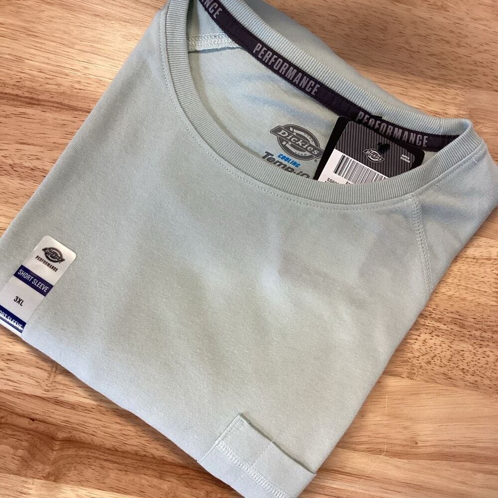 NWT Men’s Big & Tall Dickies TempiQ Performance Pocket Tee -3XL